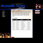 Acoustic Scars Web Site